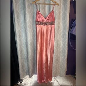 Betsy & Adam Evening Gown Pink Size 6